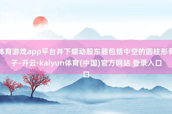体育游戏app平台井下蠕动股东器包括中空的圆柱形骨子-开云·kaiyun体育(中国)官方网站 登录入口